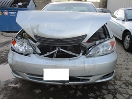 2003 TOYOTA CAMRY LE SILVER 2.4L AT Z16145